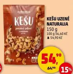 Penny Market KEŠU UZENÉ NATURALIA, 150 g nabídka