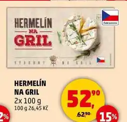 Penny Market HERMELÍN NA GRIL, 2x 100 g nabídka