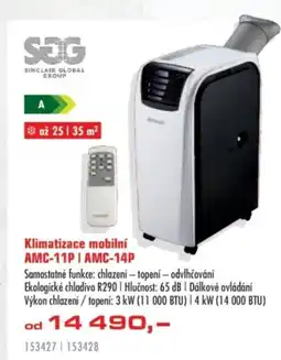 Uni Hobby Klimatizace mobilní AMC-11P | AMC-14P nabídka