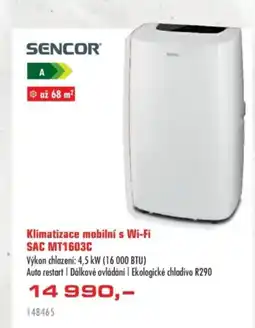 Uni Hobby Klimatizace mobilní s Wi-Fi SAC MT1603C nabídka