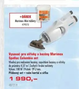 Uni Hobby Vysavač pro vířivky a bazény Marimex SpaVac Columbia set nabídka