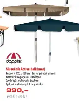 Uni Hobby Slunečník Active balkónový nabídka