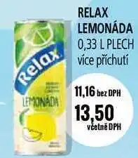 Ratio RELAX LEMONÁDA 0,33l nabídka