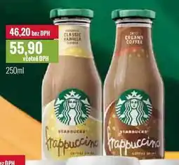 Ratio STARBUCKS frappuccino 250ml nabídka