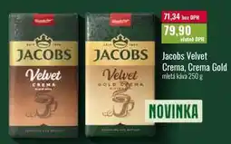 Ratio Jacobs Velvet Crema, Crema Gold mletá káva 250 g nabídka
