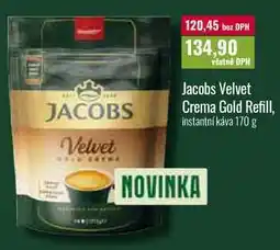 Ratio Jacobs Velvet Crema Gold Refill 170 g nabídka