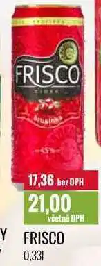 Ratio FRISCO 0,33l nabídka