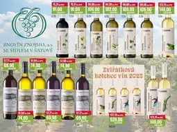 Ratio ZNOVÍN ZNOJMO 0,75l nabídka