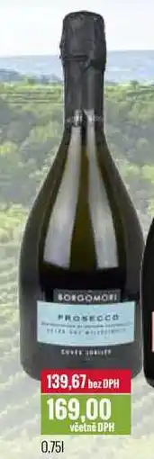 Ratio BORGOMORI PROSECCO 0,75l nabídka