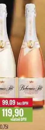 Ratio Bohemia Sekt nealkoholický rosé 0,75l nabídka