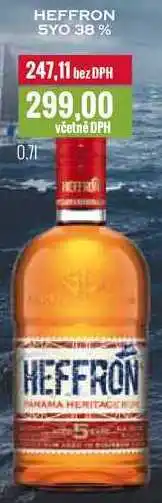 Ratio HEFFRON 5YO 38% 0,7l nabídka