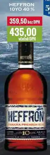 Ratio HEFFRON 10YO 40% 0,7l nabídka