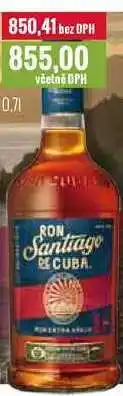 Ratio RON SANTIAGO DE CUBA 11YO 0,7l nabídka