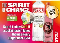 Ratio STOLI VODKA 1l nabídka