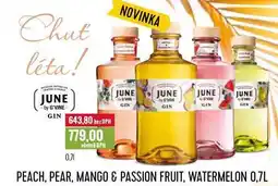 Ratio JUNE PEACH, PEAR, MANGO & PASSION FRUIT, WATERMELON 0,7L nabídka