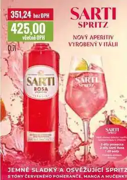 Ratio SARTI SPRITZ 0,7l nabídka