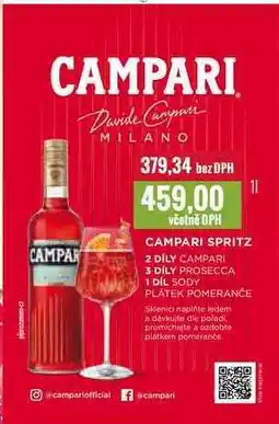 Ratio CAMPARI 1l nabídka