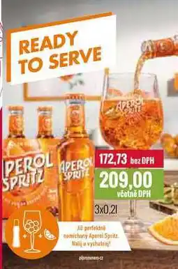 Ratio APEROL SPRITZ 3x 0,2l nabídka