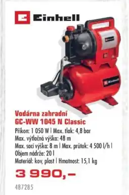 Uni Hobby Vodárna zahradní GC-WW 1045 N Classic nabídka