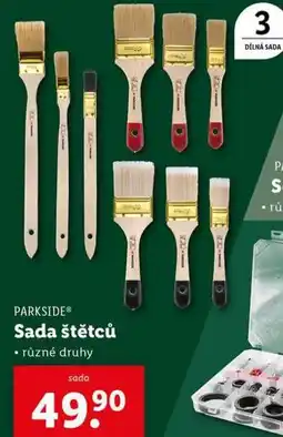 Lidl Sada štětců nabídka