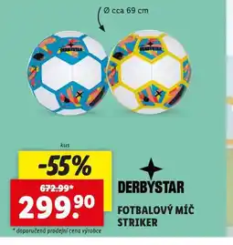 Lidl Fotbalový míč nabídka