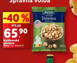 Lidl Kaliforsnké pistácie nabídka