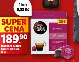 Lidl Nescafo dolce gusto nabídka