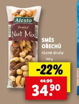 Lidl Směs ořechů nabídka