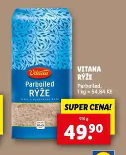 Lidl Vitana rýže parboiled nabídka