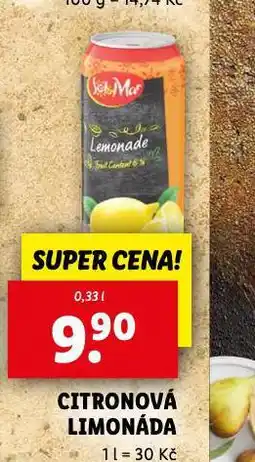 Lidl Citronová limonáda nabídka