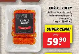 Lidl Kuřecí rolky nabídka