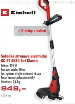 Uni Hobby Sekačka strunová elektrická GC-ET 4530 Set Classic nabídka