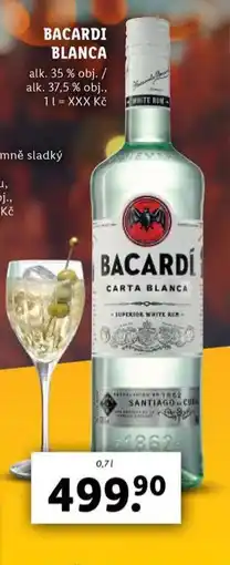 Lidl Bacardi carta blanca nabídka