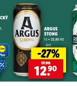 Lidl Argus stong nabídka