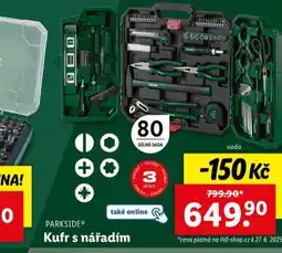 Lidl Kufr s nářadím nabídka