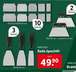 Lidl Sada špachtlí nabídka