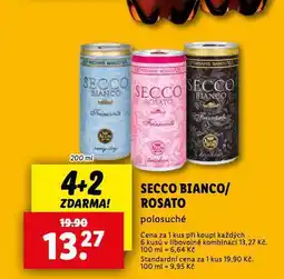 Lidl Secco boanco / rosato nabídka