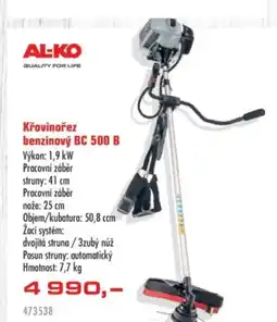 Uni Hobby Křovinořez benzinový BC 500 B nabídka