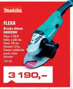 Uni Hobby Thakita FLEXA Bruska úhlová GA9020RF nabídka