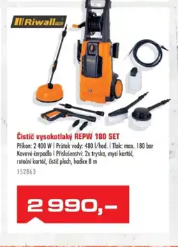 Uni Hobby Čistič vysokotlaký REPW 180 SET nabídka