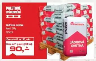 Uni Hobby Jádrová omítka nabídka