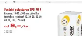 Uni Hobby Fasádní polystyren EPS 70 F nabídka