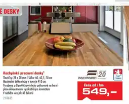 Uni Hobby Kuchyňské pracovní desky¹ nabídka