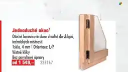 Uni Hobby Jednoduché okno¹ nabídka