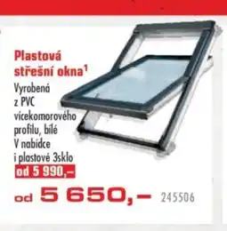 Uni Hobby Plastová střešní okna¹ nabídka