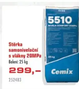 Uni Hobby Stěrka samonivelační s vlákny 20MPa Balení: nabídka