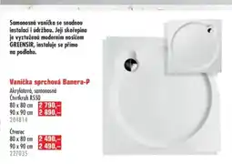 Uni Hobby Vanička sprchová Banera-P nabídka