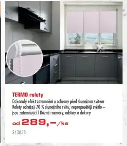 Uni Hobby TERMO rolety nabídka