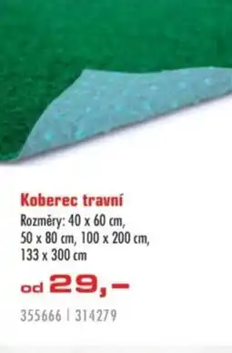 Uni Hobby Koberec travní Rozměry: nabídka