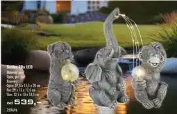 Uni Hobby Soška 20x LED Materiál: plast Opice, pes, slon Rozměry: nabídka